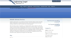 Desktop Screenshot of lightninglegal.info